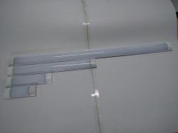 корпус светильника (алюминиевый)300x75x25мм